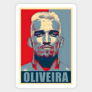 Charles Oliveira UFC Fighter Sticker